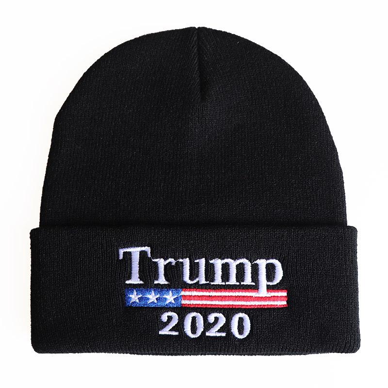 Trump TRUMP Wool Hat Men and Women America great again Embroidered Knit Hat