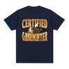 Certified Gaslighter Funny Graphic T Shirt Unisexs Retro Fashion Short Sleeve Tshirts Unisex Casual Cozy Cotton Oversized Tshirt