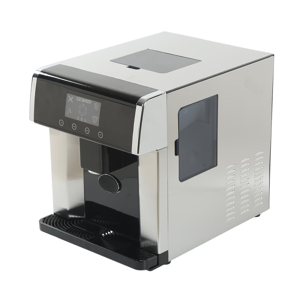 Home Ice Maker Machine 2 In 1 Ice Maker Water Dispenser LCD Touch Display Ice Maker Countertop US