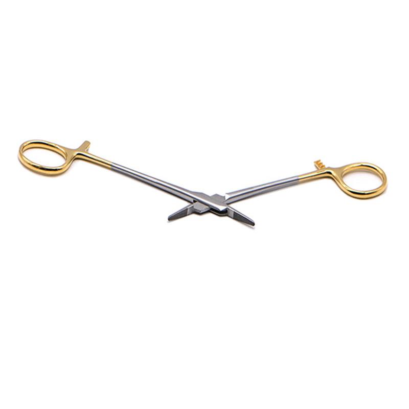Dental Needle Holder Pliers TC Head Reusable Stainless Steel