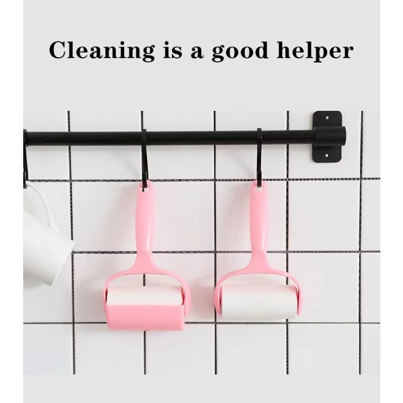 Многоразовый разрывной рулон бумаги липкий роликовый пылеулавливатель для удаления шерсти домашних животных одежды ковров сменная щетка для чистки волос