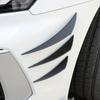 Car Front Bumper Lip Decoration Diffuser Splitter Fins Body Spoiler Canards Valence Chin Car Tuning Canard Decor