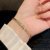 Xiaoxiangfeng Light Luxury Copper Bracelet with Versatile Style and Simple Women's Handpiece