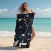 Personalized "Magic Symbols Pattern" Beach Towel Microfiber Beach Towel Thin Absorbent for Beach Swimming Yoga Bath Sports. 0910386