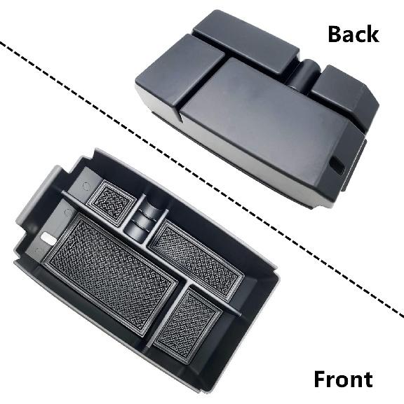 JOJOMARK Compatible With Ford Escape 2024 2025, Bronco Sport - 2024 2025 Accessories Center Console Tray Organizer, Armrest Secondary Storage Box