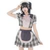 Clear Stone Lyrical Palette Cosplay Halloween Idol Sailor Maid Gray Women's