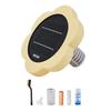 VEVOR Solar Pool Ionizer, Petal Copper Pool Ionizer Up to 170343 L, Floating Automatic Water Cleaner and Purifier, Chlorine Free Water