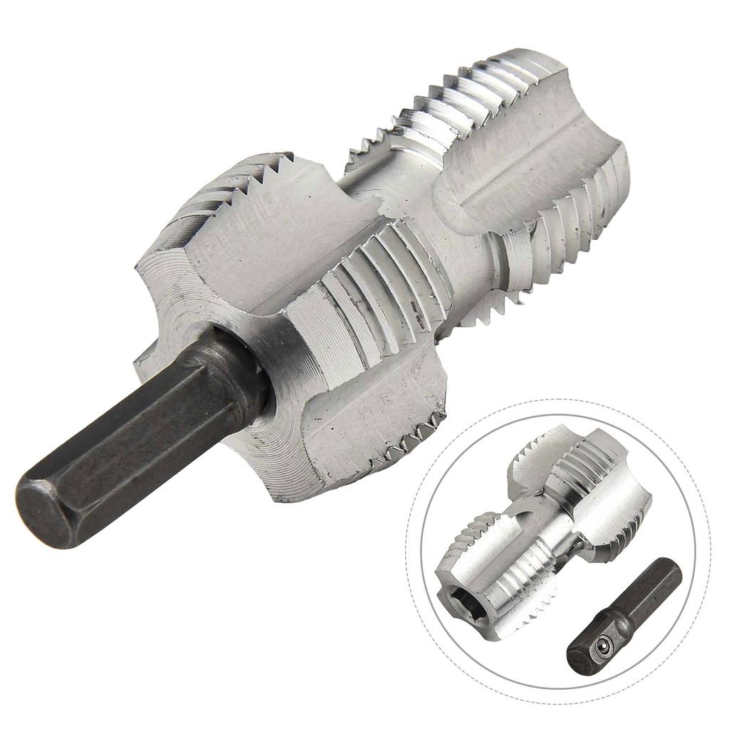 PRP Сверло для внутренних отверстий водопроводных труб для труб 1/2 дюйма и 3/4 дюйма, двустороннее