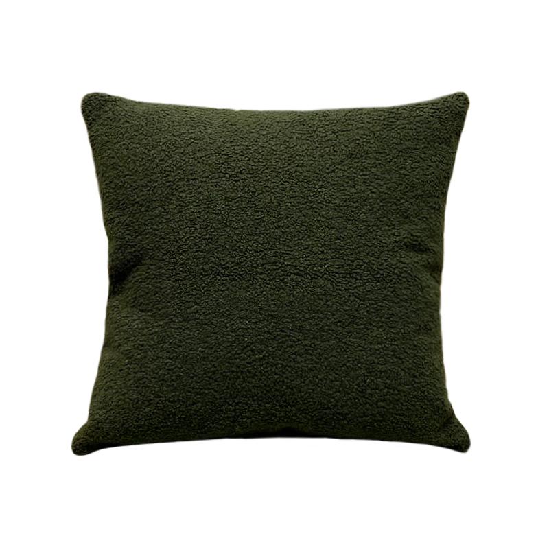Ultra Soft Teddy Bear Plush Pillow Cover Multi Size Sofa Decorative Cushion Case Comfortable Home Furniture Accent