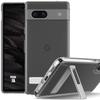 Прозрачный силиконовый чехол для Google Pixel 7a, Защита с подставкой для телефона