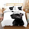 Pet Dog Duvet Cover Sets Bedclothes Bedding Set Cute Pug Single Kids Bed Sets For Girl Boy Dropshipping Home Textile Bed Linens