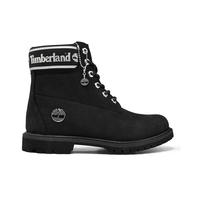 Timberland 6 дюймов высокие рабочие ботинки широкие женские ботинки черные A41CXW