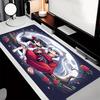 Inuyasha & Kagome Theme Premium Non-slip Mouse Pad with Stitched Edges,Durable Rubber Material,for Desktop & Gaming Great Gifts