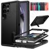 Чехол для Samsung Galaxy S24 S23 S22 Ultra plus A16 A06 A15 Сверхпрочный Ударопрочный Устойчивый к царапинам Прочный Защитный Чехол-подставка