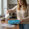 Силиконовая форма для кубиков льда с крышкой для замораживания, контейнер для хранения, форма для ледяных блоков