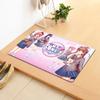 Doki Doki Literature Club Придверный коврик Nordic Style Коврик для спальни гостиной Домашний балкон Противоскользящий Современный домашний декор
