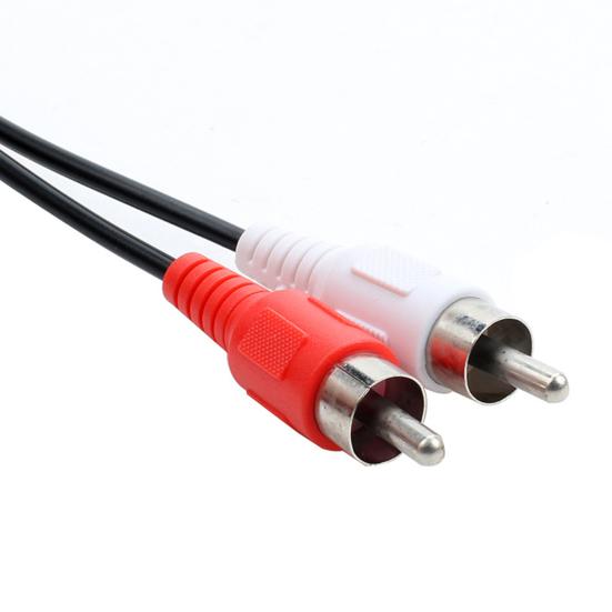 Yousheng High-Fidelity Audio Cable Stable Universal 2 RCA Male To 1 RCA Female Y Splitter Cable Speaker Stereo Audio Adapter Cord