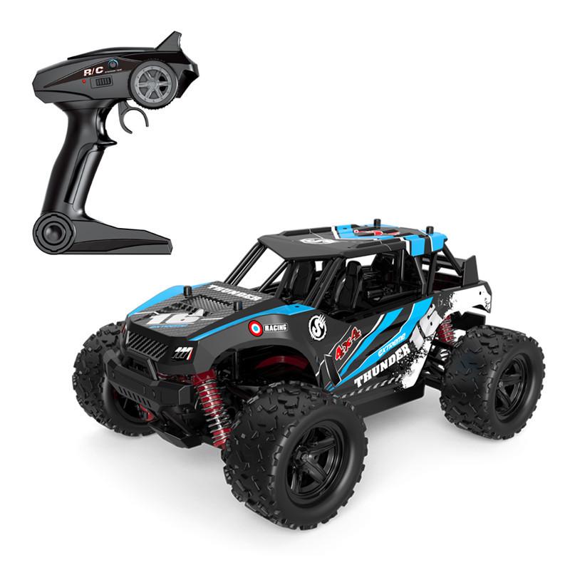 Радиоуправляемая машина 1/18 в масштабе 2,4G 4WD, высокоскоростная, быстрая, с дистанционным управлением, большая гусеничная тележка, внедорожная тележка, радиоуправляемая модель автомобиля, игрушки для
