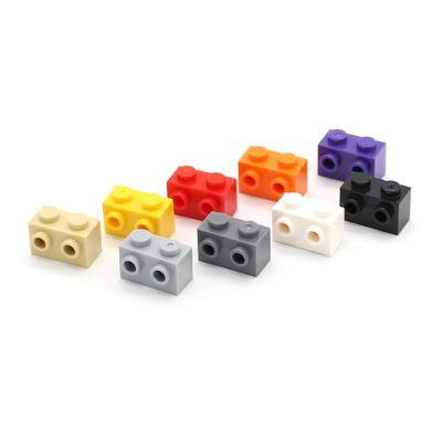 Нетоксичные 120 шт. Moc Кирпич 11211 Модифицированный 1x2 с выступами по бокам Сделай сам Собирает Кирпичные Строительные Блоки Оптом Модель Город Классические Игрушки