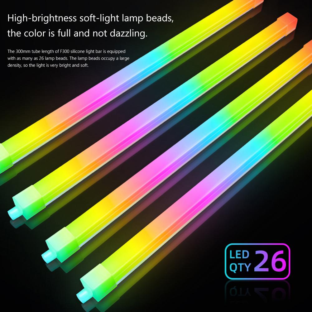 5V 3-контактная 4-контактная светодиодная лента ARGB AURA SYNC 26 светодиодов Гибкая световая планка Компьютерные аксессуары Гибкая световая лента Силиконовая для ASUS