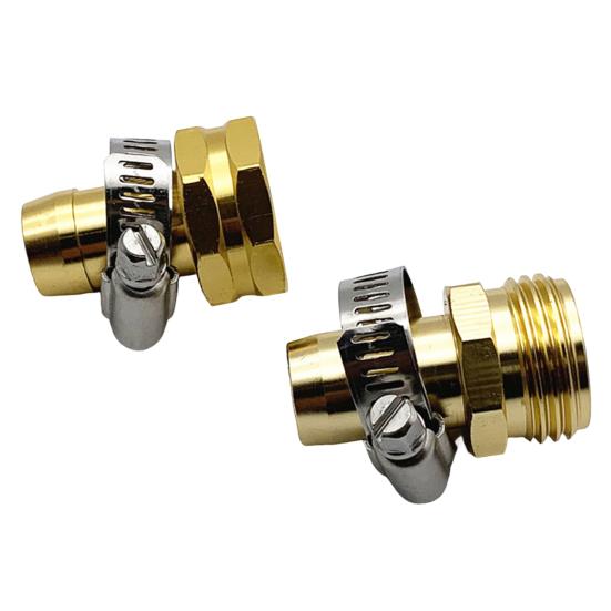 3/4 5/8-дюймовый долговечный сверхмощный сменный широкий совместимый адаптер для шланга для полива цветов и растений, товары для дома, садовый разъем