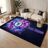 Personalized Crystal Velvet Carpet Chelsea FC Pattern Non Slip Floor Rug