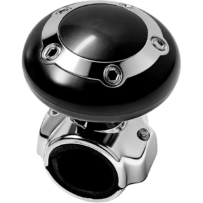 Steering Wheel Knob Spinner, Auto Steering Wheel Suicide Knob for Effortless Spinning, Ergonomic Wheels Power Handle Spinner for Sedans Trucks