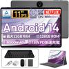 Планшет 11 дюймов COLORROOM C5 Планшет 11 дюймов, модель с зарядкой Widevine L1, 8-ядерный процессор T606, IPS HD-дисплей, Android 14, Wi-Fi, 12 ГБ+128 ГБ+1 ТБ