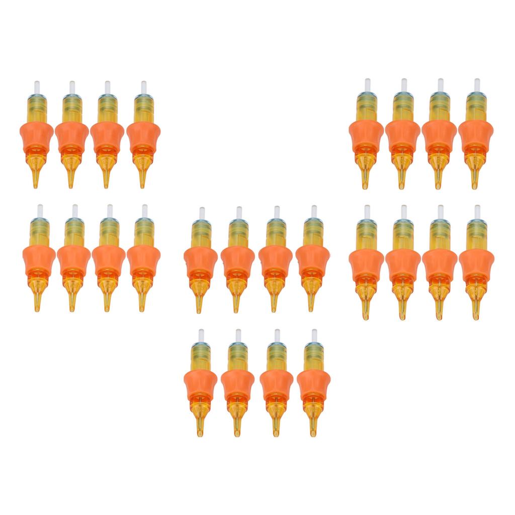 10 шт., игла для тату-картриджа, одноразовая быстрая окраска, гигиеническая ручка для татуировки, иглы для машины