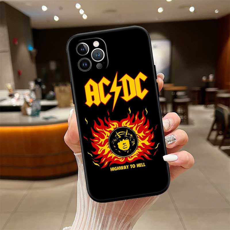 RE1 A-acdc Новый высококачественный чехол-ракушка для iPhone SE X XS XR 16E 17 11 Pro Max 8 7 6 6s Plus Air