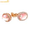Classic Copper Alloy Zircon Earrings for Women Wedding Party Gifts
