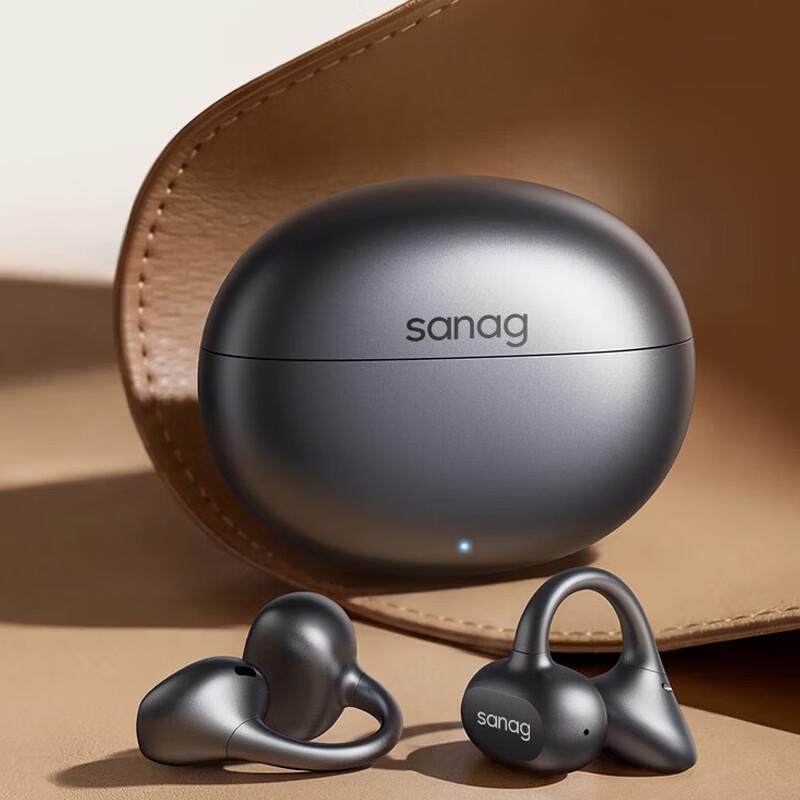 Open-Ear Clip Wireless Headphones with ANC