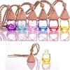 NEW Printed Hanging Perfume Car Bottle Air Freshener Diffuser Fragrance