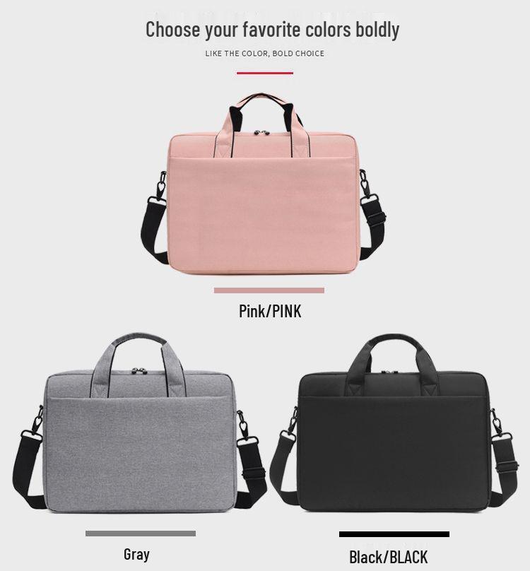 16-дюймовая ручная сумка для ноутбука для Apple, Huawei, Lenovo, Xiaomi, Dell – Дизайн с воздушной подушкой для мужчин и женщин