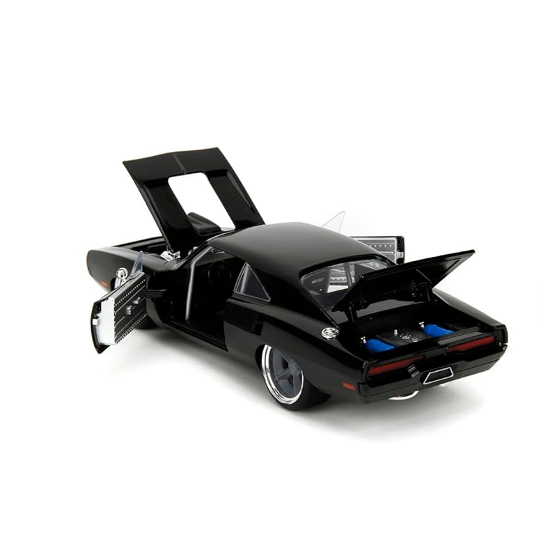 Jada Toys серия «Форсаж» 1/24 F&F10 dodge chargeer R/T черный (Доминик) Готовый продукт