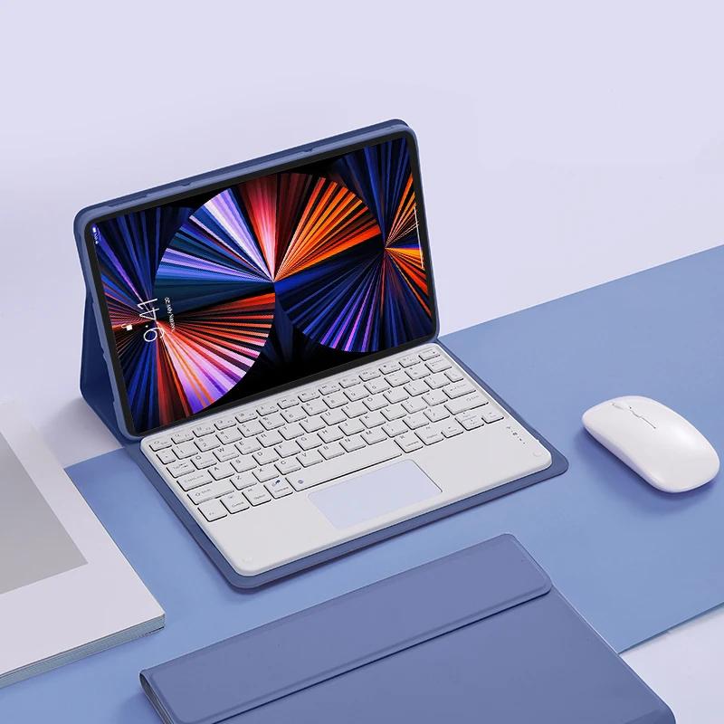 Чехол для Lenovo Xiaoxin Pad Pro 12 7 2025 TB375FC Чехол-клавиатура с тачпадом для планшета Lenovo Idea Tab Pro Чехол Funda Teclado