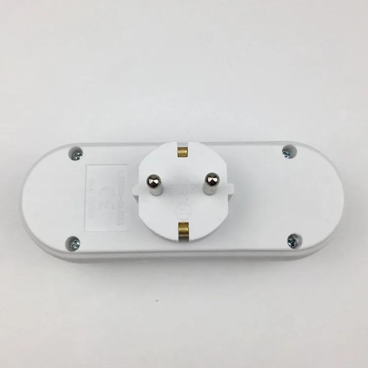 Вилка ЕС 1/2/3/4 розетки Европейский стандарт Адаптер Расширение Сетевая розетка AC Конвертер Адаптер Офис дом Настенное зарядное устройство