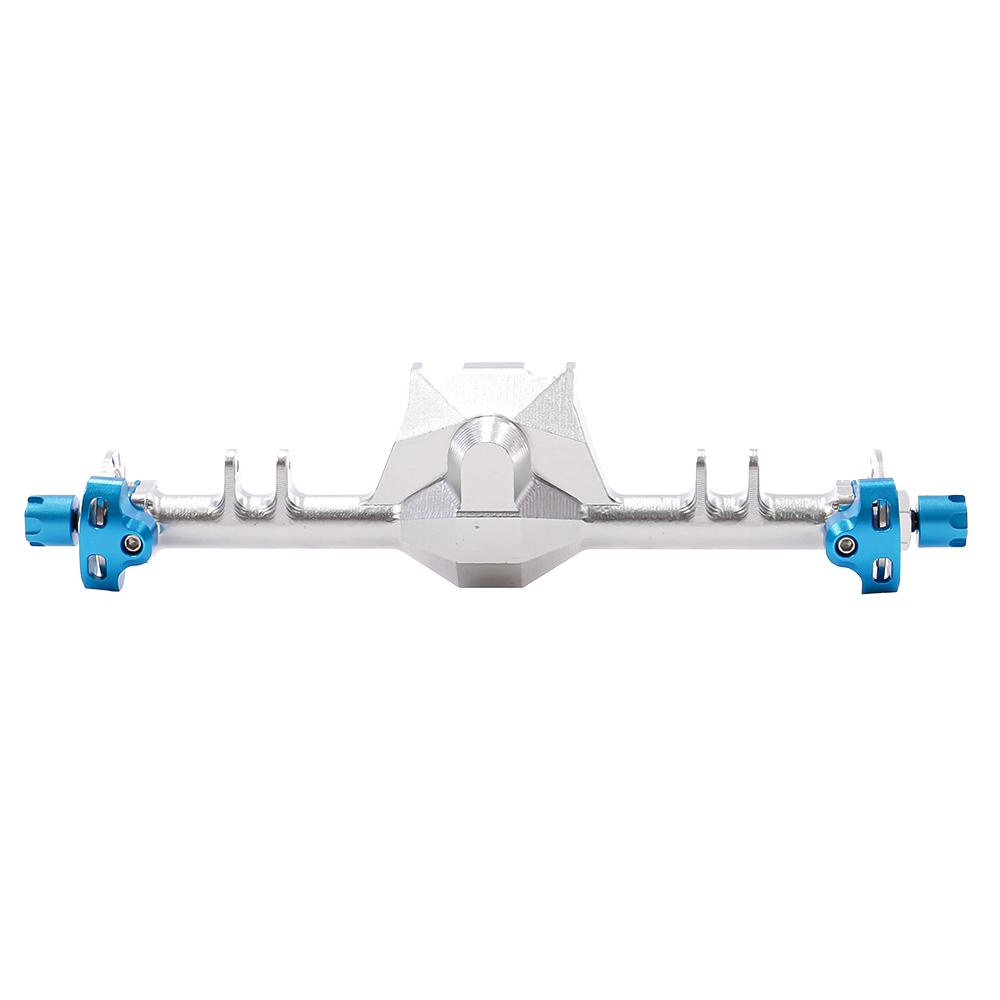 1/24 SCX24 Aluminum Front Rear Straight Axle With Hydraulic Steering Link for SCX24 Deadbolt 90081 C10 JEEP Gladiator