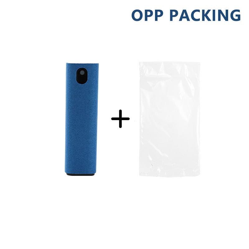 Портативный 2 в 1 Спрей для чистки экрана телефона Бутылка-дозатор Инструмент для чистки экрана Мягкая ткань для полировки телефона ПК Чистка стекла