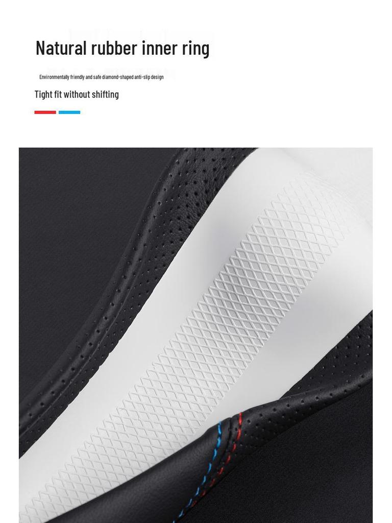 Натуральная кожаная оплетка руля для Changan UNIV, UNIK 2-го поколения, CS55 Plus и Yida - Аксессуар для тюнинга автомобиля