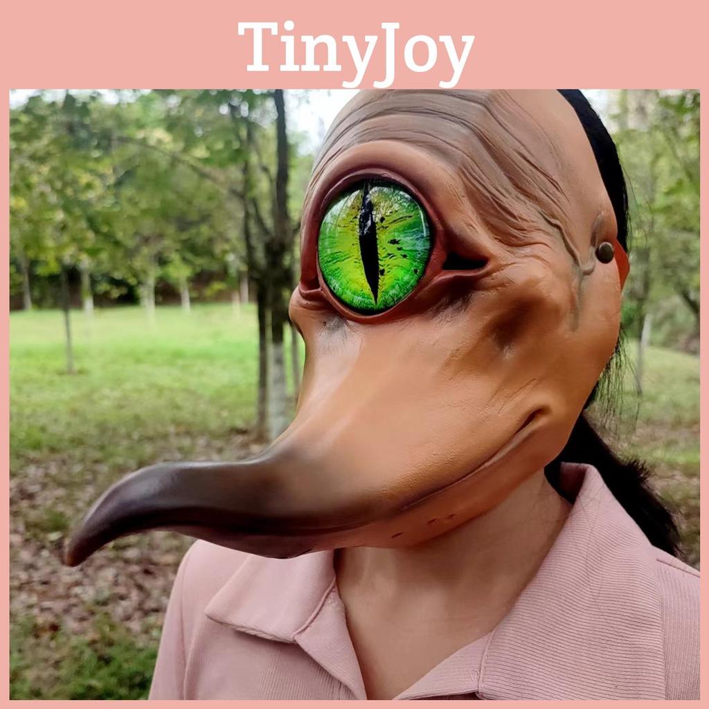 One Eyed Monster With A Long Mouth Monster Latex Mask For Cosplay And Festival Decor