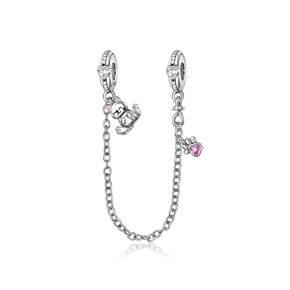 Новые Медные Кошки Собаки Цветок Звезда Луна Сердце Страховочная Цепочка Ожерелье Браслеты Роскошные Женские Изысканные Ювелирные Изделия Подарки