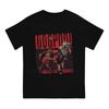 T Shirt for Men Vintage Dogpool Trouble Logo T-Shirt O Neck T Shirt Deadpool And Wolverine Short Sleeve Tee Shirt