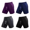 Boxers Lengthen Protective Quick Dry Sexy Mid Waist Men Panties Clothing