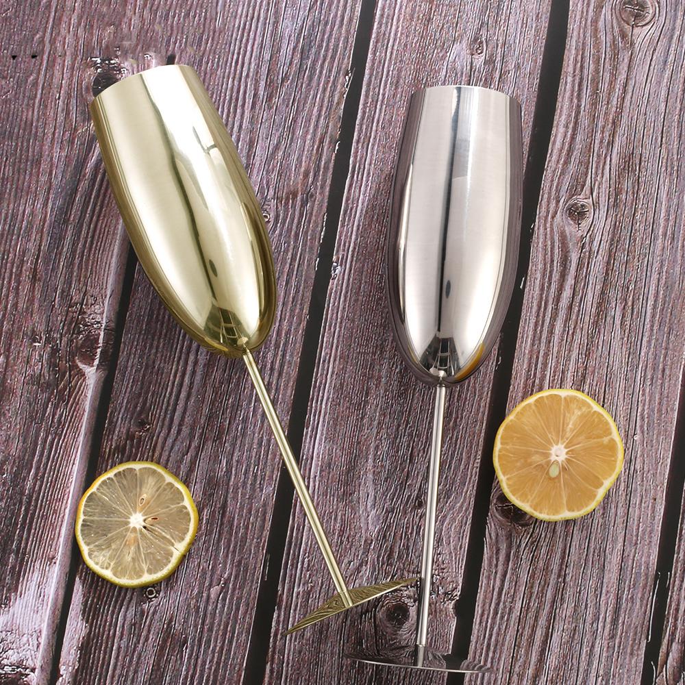 2/4 PC 304 нержавеющая сталь бокалы для вина флейта шампанское бокал креативный коктейльный бокал для вечеринки барная посуда кухонные принадлежности ресторан