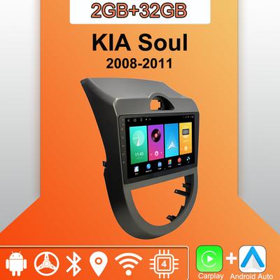 Android Carplay автомобильное радио для KIA Soul 2008-2011 мультимедийный проигрыватель головное устройство стерео GPS навигация BT WIFI 2+32 ГБ