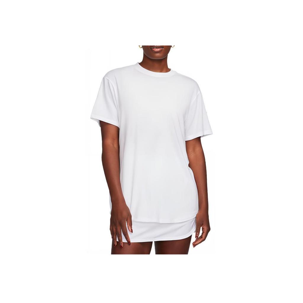 Nike Skin-Friendly Comfortable Breathable Short Sleeve T-Shirt Women Tops White FN2815-100