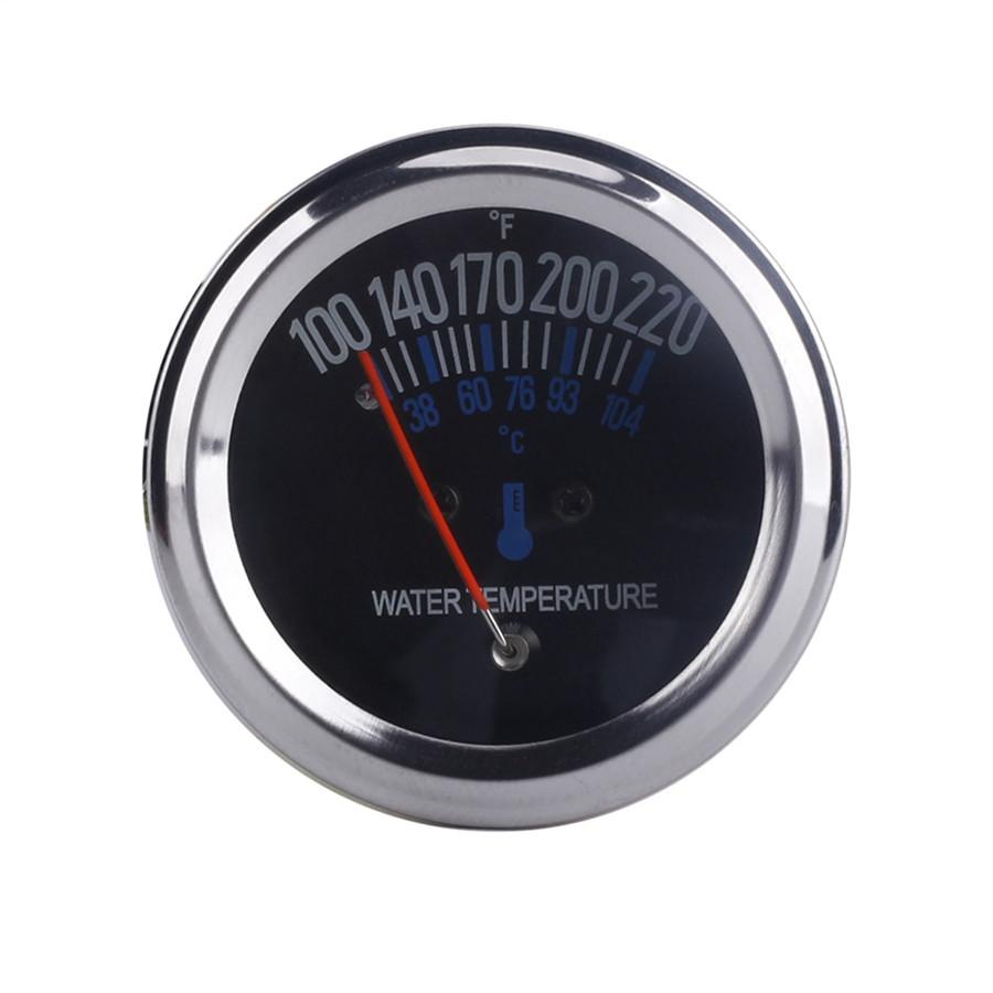 2" 52mm Car 38-104℃ Mechanical Water Temperature Gauge Temp Meter 12V Universal