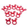 10pcs Aluminum Camping Awning Cord Rope Tensioner Guy Line Runners Hook Hanger