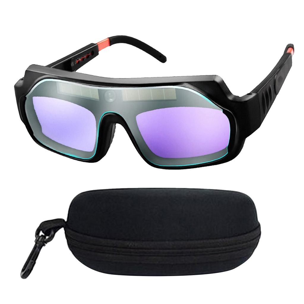 Solar Energy Automatic Dimming Welding Glasses Welder Mask Helmet Equipment Safety Goggles Protect